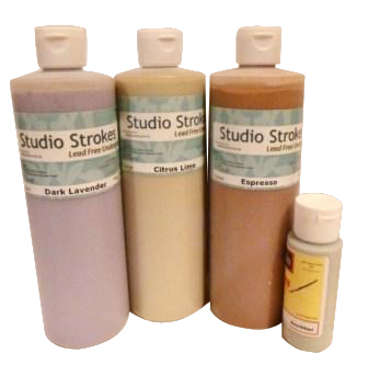 Studio strokes bottles